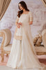 Off-White Soft Silk Sharara Suit With Pearl Work For Festival